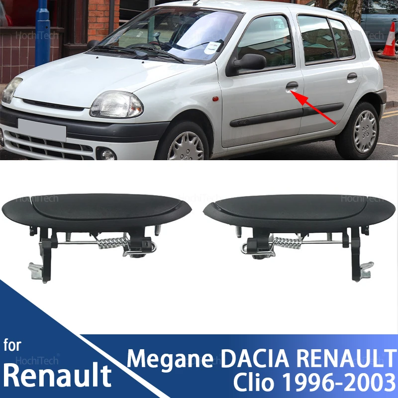 Links Rechts Auto Außerhalb Außentürgriff für Renault Megane DACIA Logan Renault Clio II