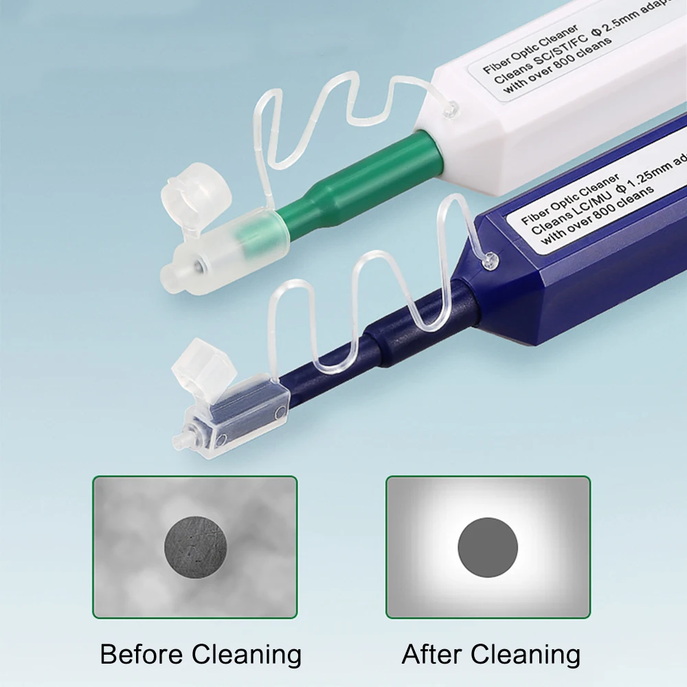 Fiber Optic Cleaner SC LC Cleaner Fiber Optic Connector cleaning tool 2.5mmUniversal Connector Fiber Optic Cleaning Pen