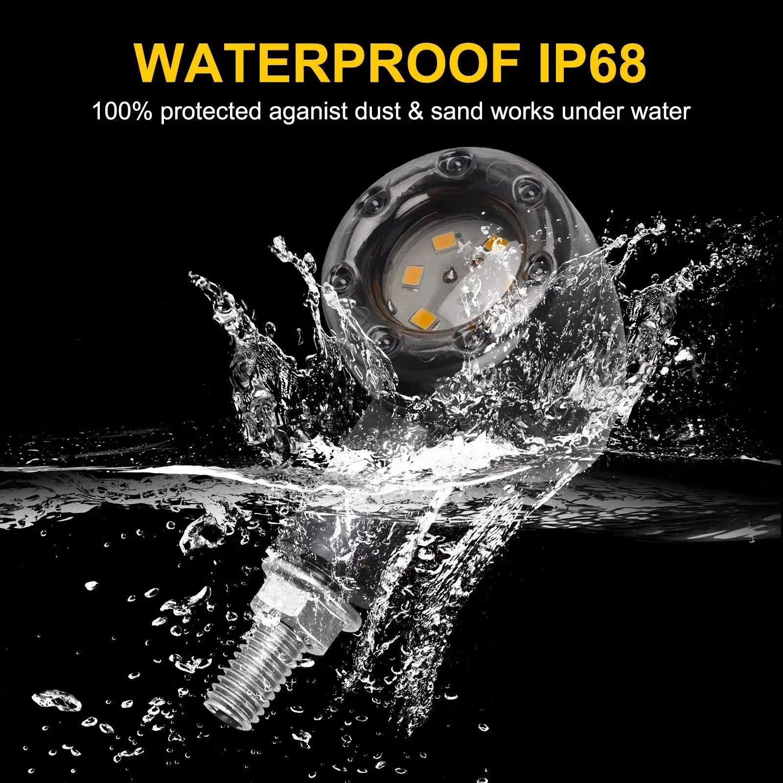 Motorcycle Bullet LED Turn Signal Brake Tail Light Combo 12V Amber Red Rear Blinker Indicator Lamp for Retro Cafe Racer Scooter