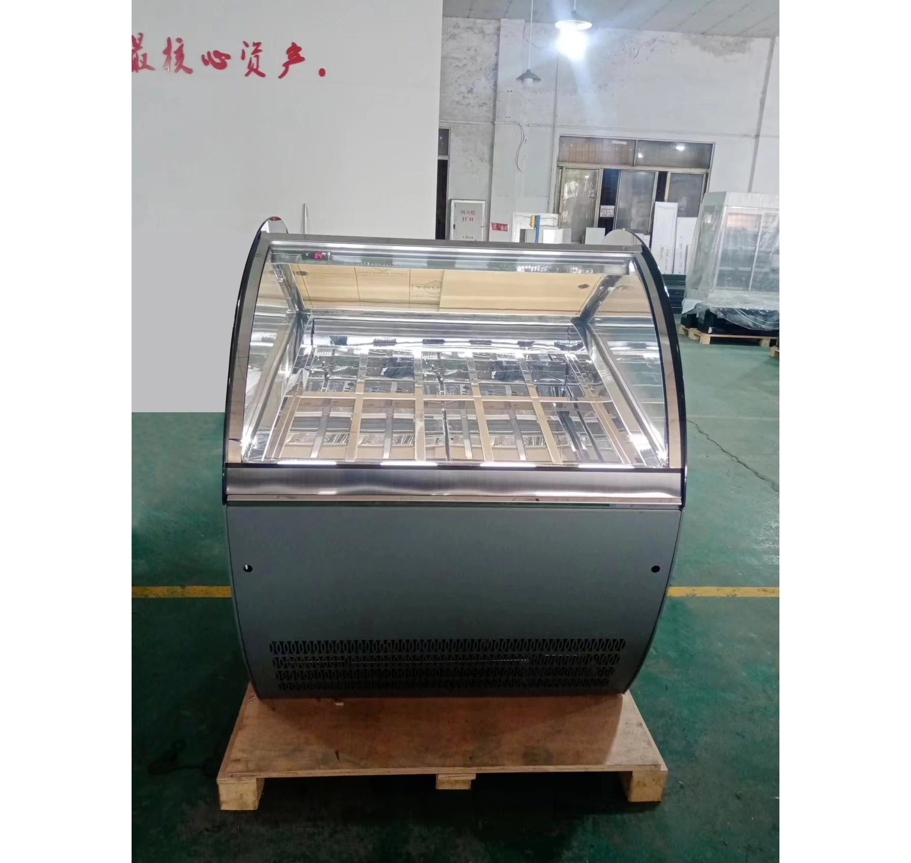 Commercial Cake Display Freezer Counter Small Single-Temperature Air Cooling System Refrigerator Showcase - Image 6