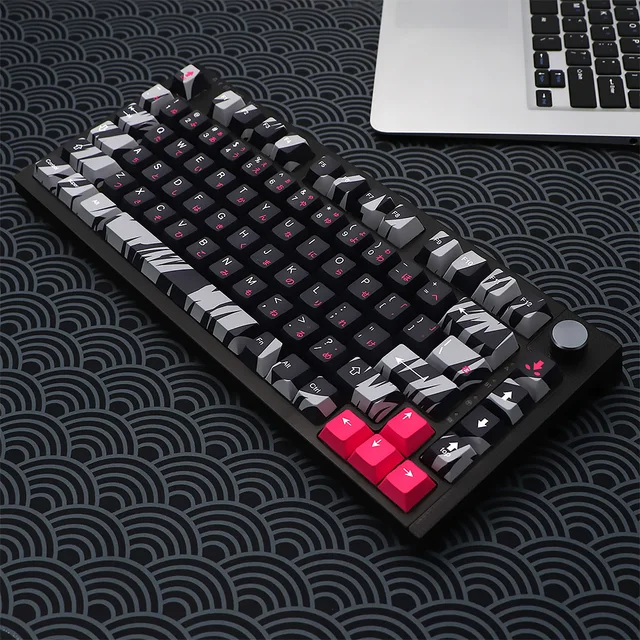 PBT 소재, 염료 승화 인쇄, 광범위한 호환성으로 타이핑과 게이밍 경험 향상