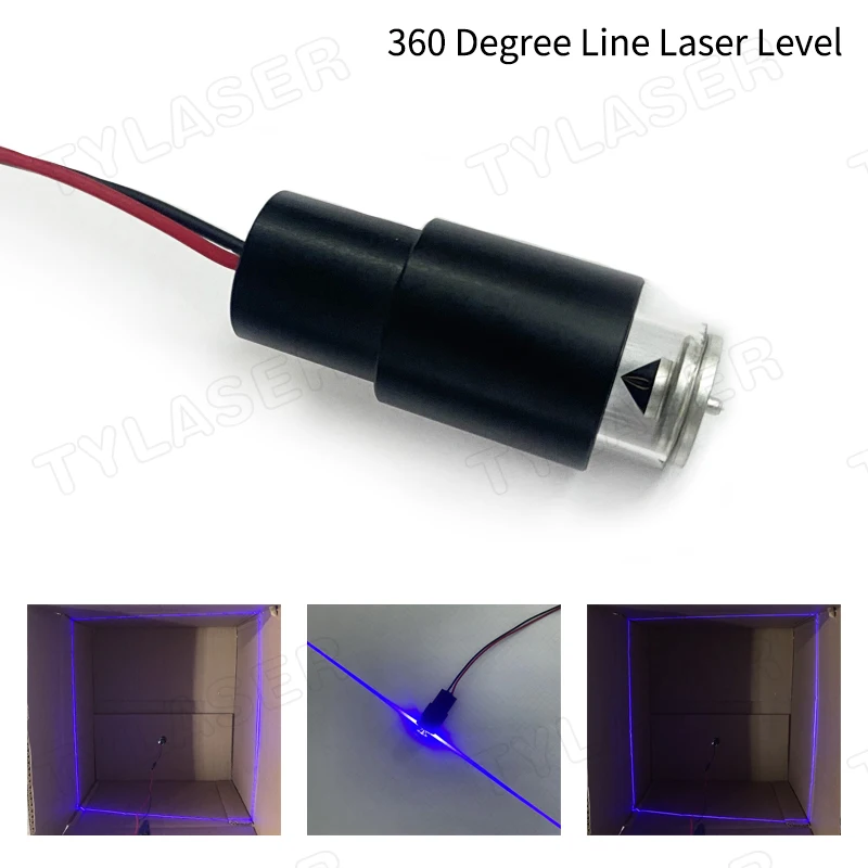 360DegreeLaserLevel405nm30mW50mW100mWBlueLineLaserDiode