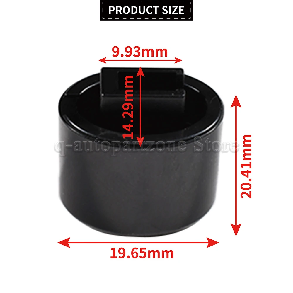 Handbrake Cap Button Parking Brake Cover Black For VW Caddy Touran Golf Handbrake Lever Button 1t0711333 1T0711333A 31918012
