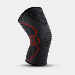 Kyncilor Elastic Sports Compression Knee Brace - M (AB008-RD)