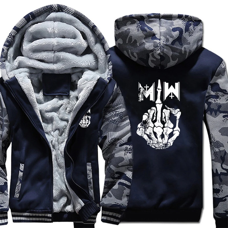 Motionless in White Hoodies Men Fashion Coat Pullover Fleece Liner Jacket Motionless in White Sweatshirts Hoody 2