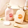 2pcs Set Amino Acid Body Wash Lasting 72 Hours Perfumed Women Men Fruit Acid Moisturizing Moisture Cleaning Supplies 2