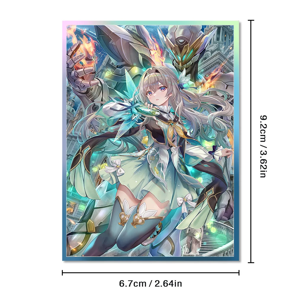 67&times;92mm 120PCS Standard Size Laser Board Game Cards Protector Cards Shield Double Card Cover for TCG/PKM/MGT Trading