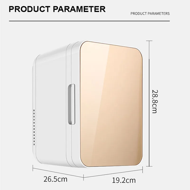 New Home Smart Compact Refrigerators 12v Table Top Beauty Skincare Cosmetic Drinks Beer Rv Portable Mini Big Capacity Car Fridge