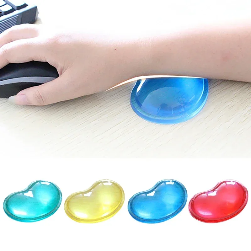 

1 шт., силиконовый коврик для мыши, в форме сердца