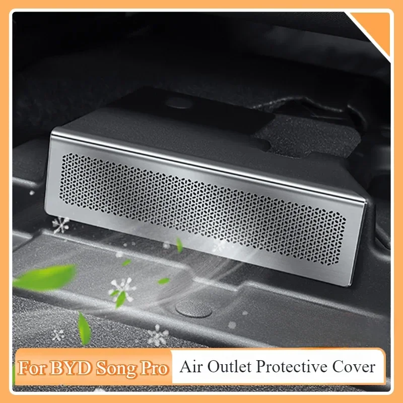 For BYD Song Pro DMI-Special Seat Under The Trend Protection Cover Dust Cover Stainless Steel Car Interior Accessories