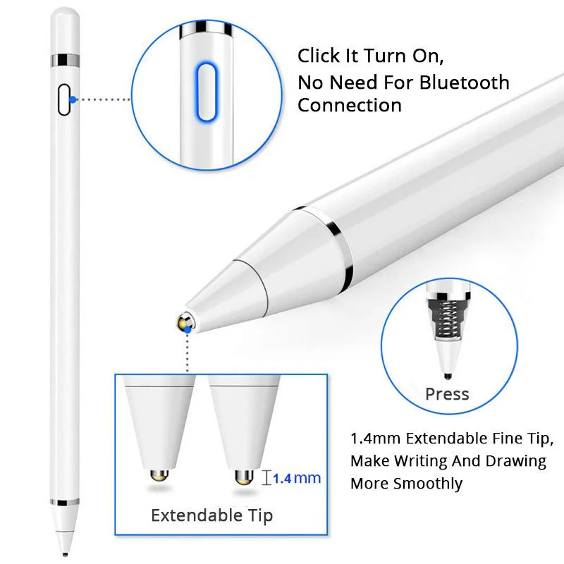 Originales Bluetooth Lápiz táctil para XiaoMi Mi Pad 6/6 Pro 11 2023  MiPad6 MiPad 6 Pro Original Bluetooth Lápices para tabletas gráficas Stylus  Touch Screen Pen : : Electrónica