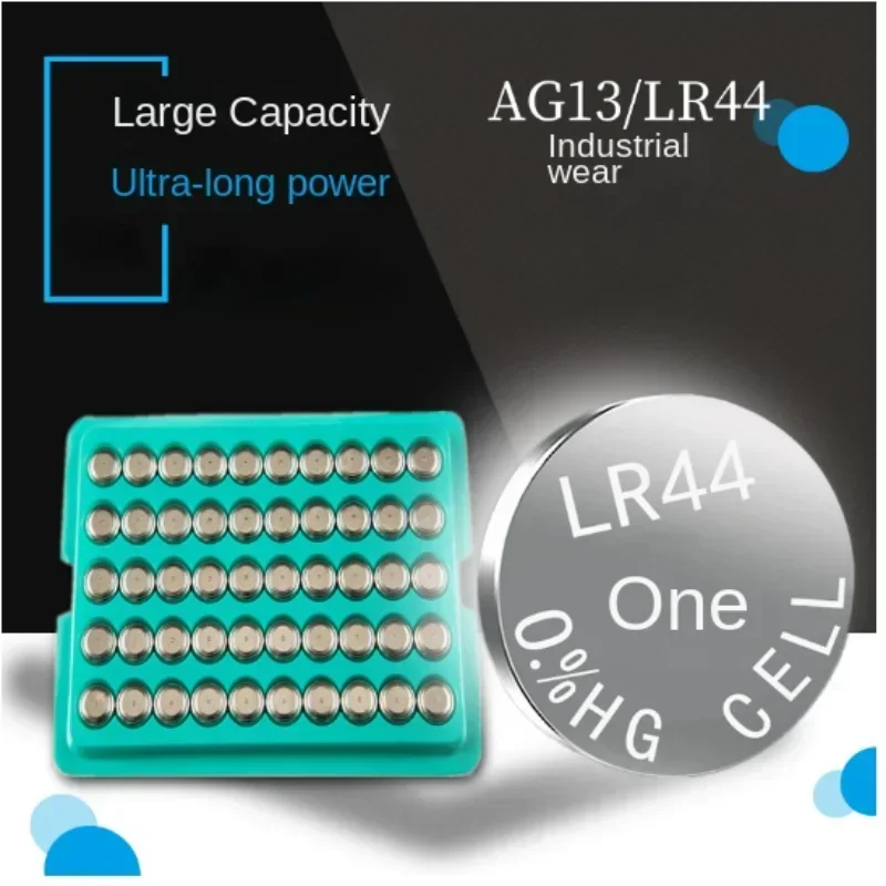

Новинка 2024 года, батарейка LR44, батарейка LR44 для часов, одноразовая стандартная батарейка AG13 1,55 в для пульта дистанционного управления часами
