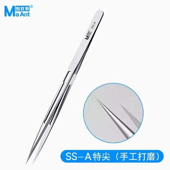 Precision Non-Magnetic Tweezers for Integrated Circuit Repair