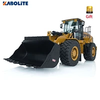 1/16 KABOLITE RC Loader Hydraulic Truck 2.4G RTR RC K966 Light Sound LED System ST8 Radio Controller RC Toys Model Car Gift 2
