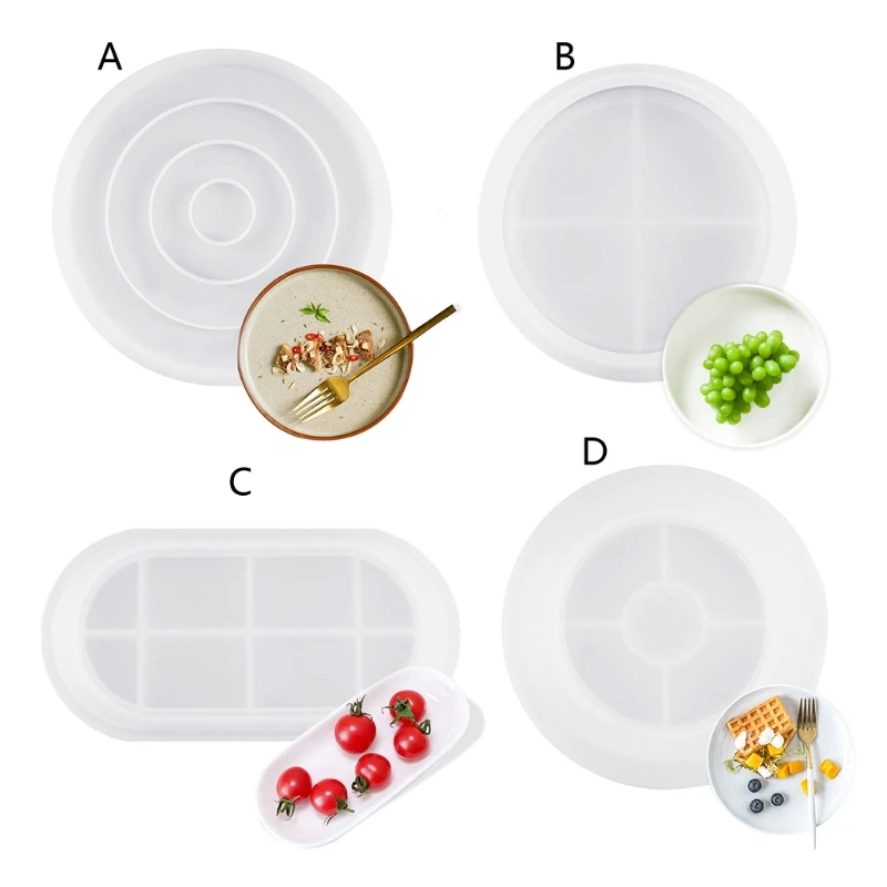 

Формы из силиконовой смолы с шлифовальной формой Премиум-форма для овального подноса из смолы своими руками