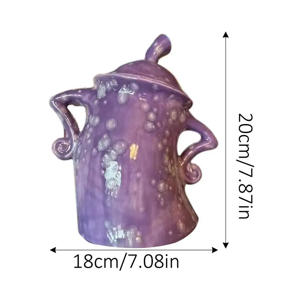 14cm Creative Canister With Attention New Product Attitude Pots Resin  Decorative Cups Tea Pots For Home Decor Ornaments - AliExpress