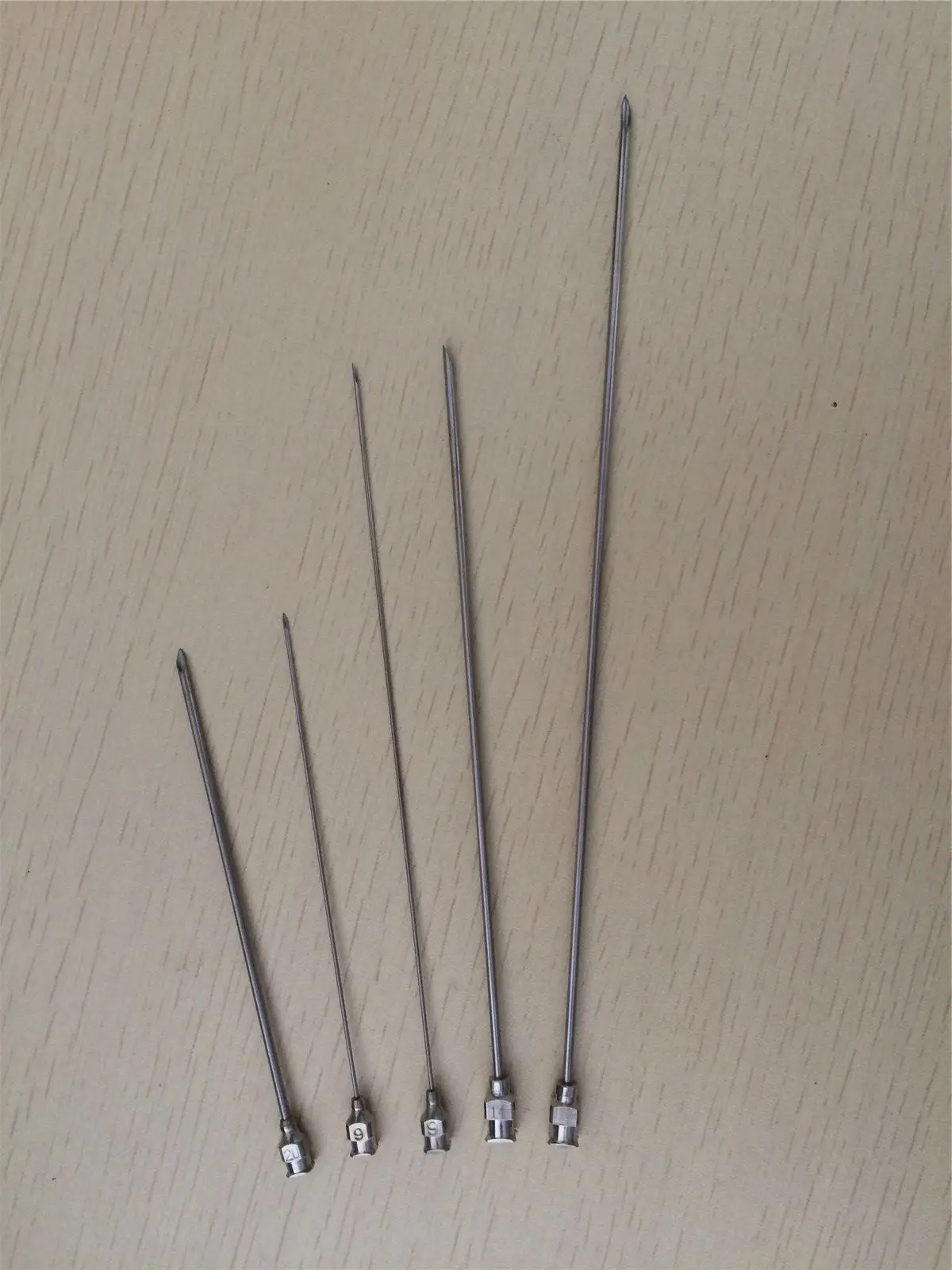 5 sztuk 150mm długości 25G do 13G (0.5mm do 2.5mm OD) igła strzykawki ...