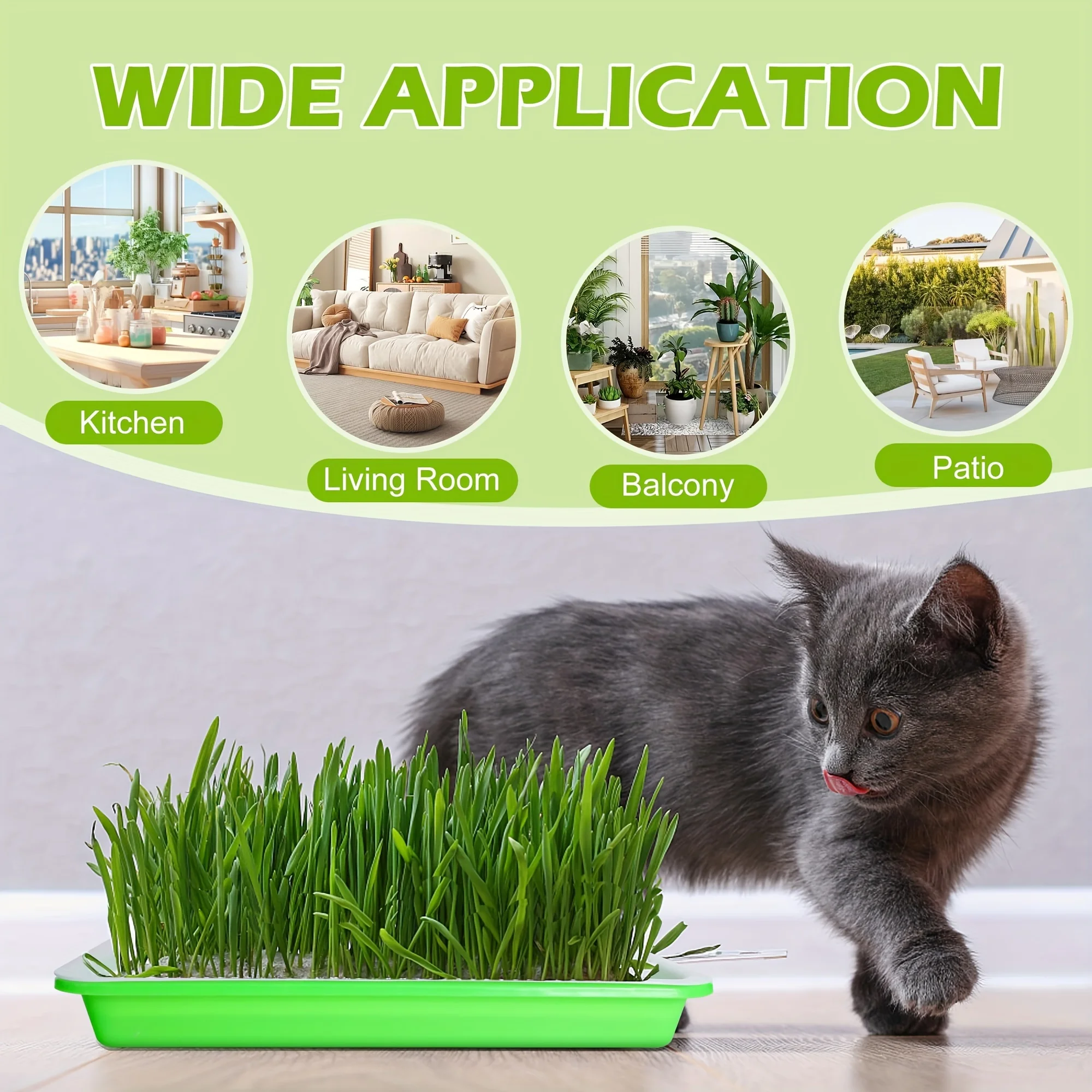 Plastic Sprouter Tray Grow Nursery Pots Vegetable Soilless Nursery Trays for Sprout Hydroponic Tray Garden Potted