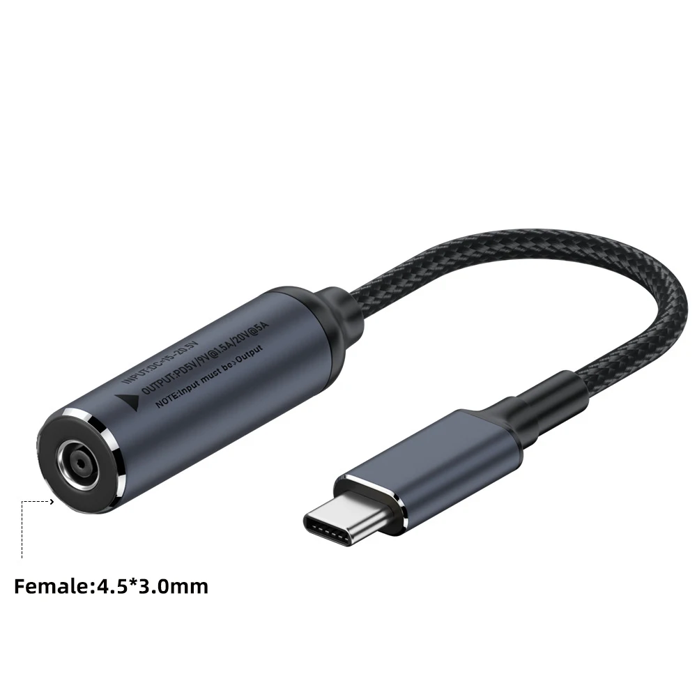 ตัวเลือกสินค้า สายชาร์จ USB-C PD เร็ว 100W สำหรับแล็ปท็อป