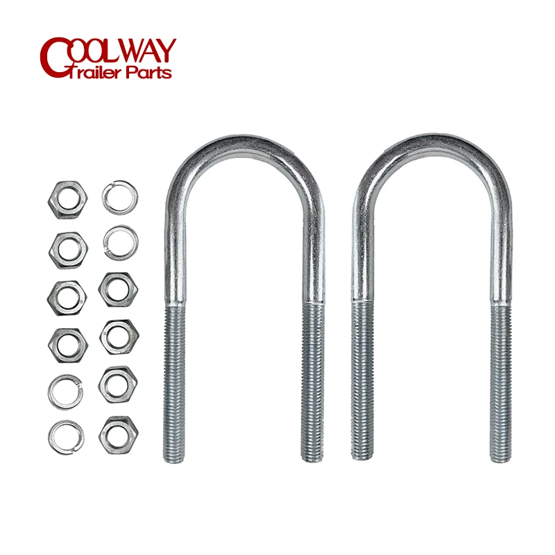 2PCS High Tensile Zinc Plated Axle U Bolt 60mm Round M12 Leaf Spring Clamp Trailer Truck Ute Parts 10 50 100pcs 20 25 32 38mm rainbow wholesale prices swivel lobster buckles bag metal spring clasp zinc alloy snap hook for bags