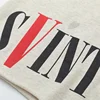 Summer Washed Sain Letters Printed Street Casual Shorts Men Women High Quality 1:1 Drawstring Breeches Sweatpants 6