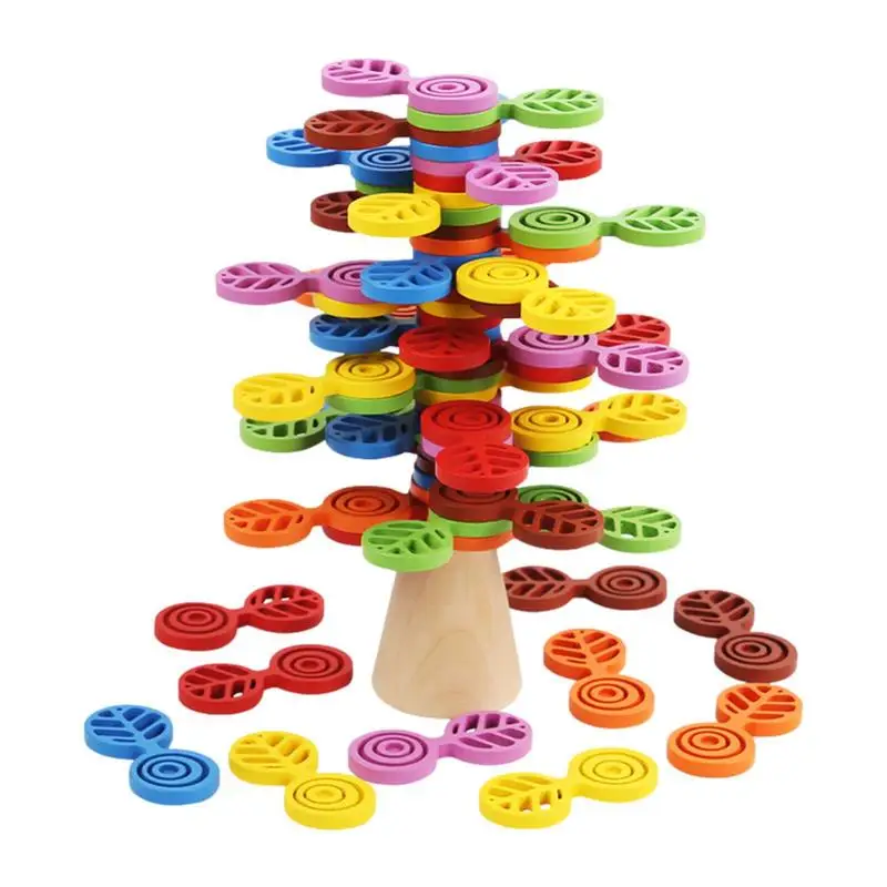 

Stacking Tree Toy Wooden Stacking Toy Stimulating Creative & Imaginative Play Stacking Blocks Hours Of Fun Kids Learning
