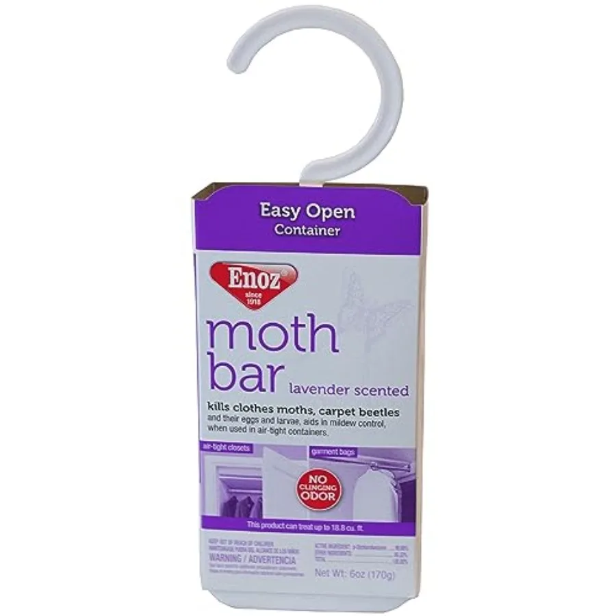 Lavender Scented Moth Bars Pack of Six