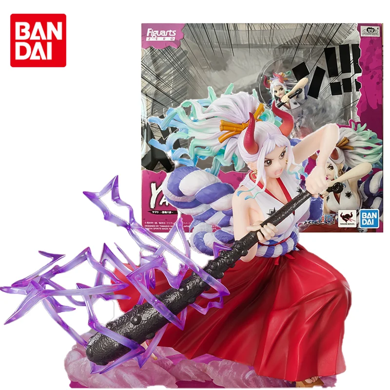 

Bandai Genuine FiguartsZERO ONE PIECE Anime Figure Yamato Action Figure Toys for Boys Girls Kids Children Birthday Gifts Model
