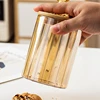 Sealed Glass Sugar Jar Nuts Coffee Beans Grain Storage Jar Glass Tea Jar Kitchen Food Storage Container Bottle Jar 4