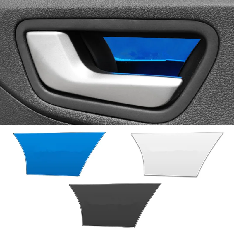 Car Interior Door Handle Ornament For Hyundai Verna Stainless Steel Accessories 4pcs