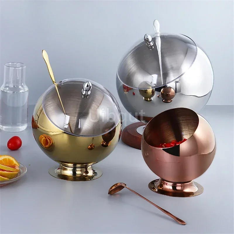 Premium Stainless Steel Sauce Bowl with Lid