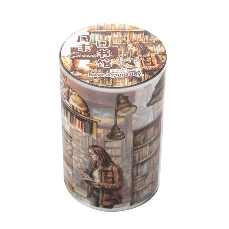 Masking Tape 60mm*2m Transparent Material Tapes Corner Of Life DIY Scrapbooking Sticker Label Stationery
