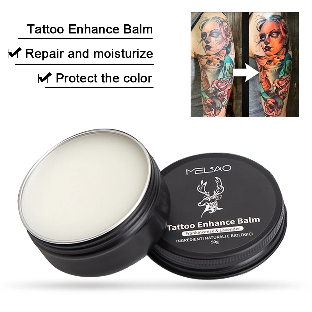 

Tattoo Enhance Balm with Natural Ingredients Color Enhance Cream Tattoos Aftercare Healing Skin Quick Recovery Tattoo supply