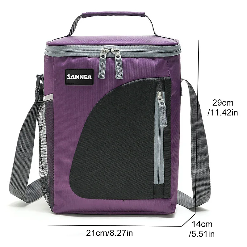Versatile Color-Block Insulated Tote