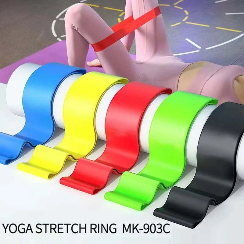 Yoga resistance band, squat elastic band, tension sheet, tension band, circle, strength training, elastic circle