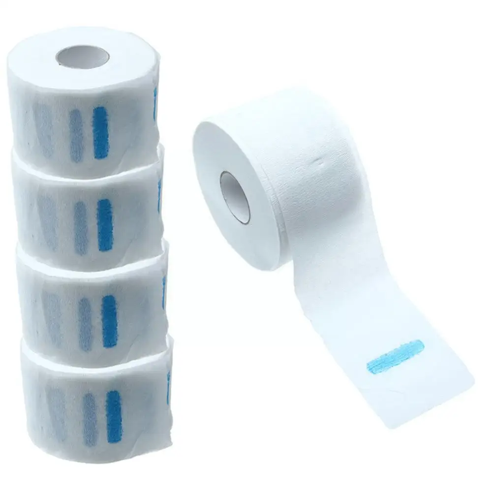 High Quality Neck Ruffle Roll Paper Professional Hair Accessory Hairdressing Salon Cutting Necks Covering Disposable Collar X3P1
