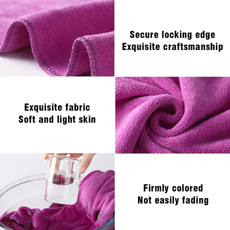 180x200cm Microfiber Bath Towel Super Absorbent Soft Fast Drying Oversized Multip Grey Microfiber Towel