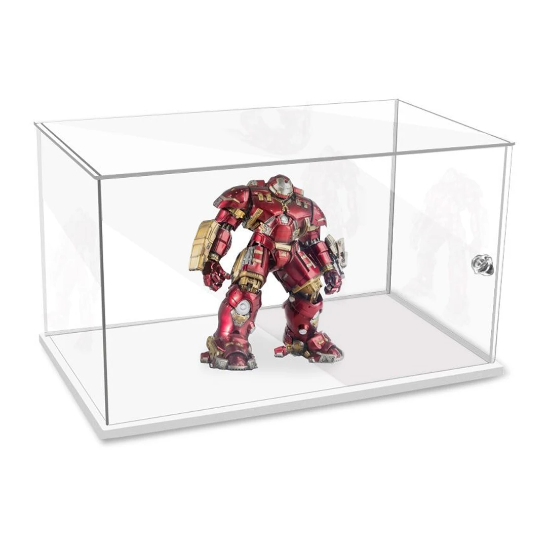 Acrylic Display Case with Door Assemble Acrylic Box for Collectibles Action Figures Toys Storage&Organizing Blindbox acrylic display case acrylic display box