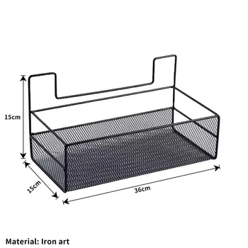 ตะกร้าตาข่ายสำหรับใส่ของในห้องน้ำแบบมีกาวในตัวสำหรับใส่ชั้นวางในห้องน้ำและซักล้างโต๊ะแบบเหล็กสำหรับหอพัก 8