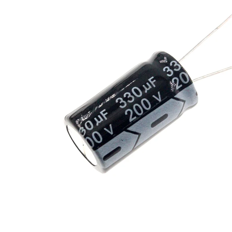 5pcs 330uF 200V 330MFD 200Volt Aluminum Electrolytic Capacitor 18*30mm Radial 330mf200v 330uf200v 200v330mf 200v330uf
