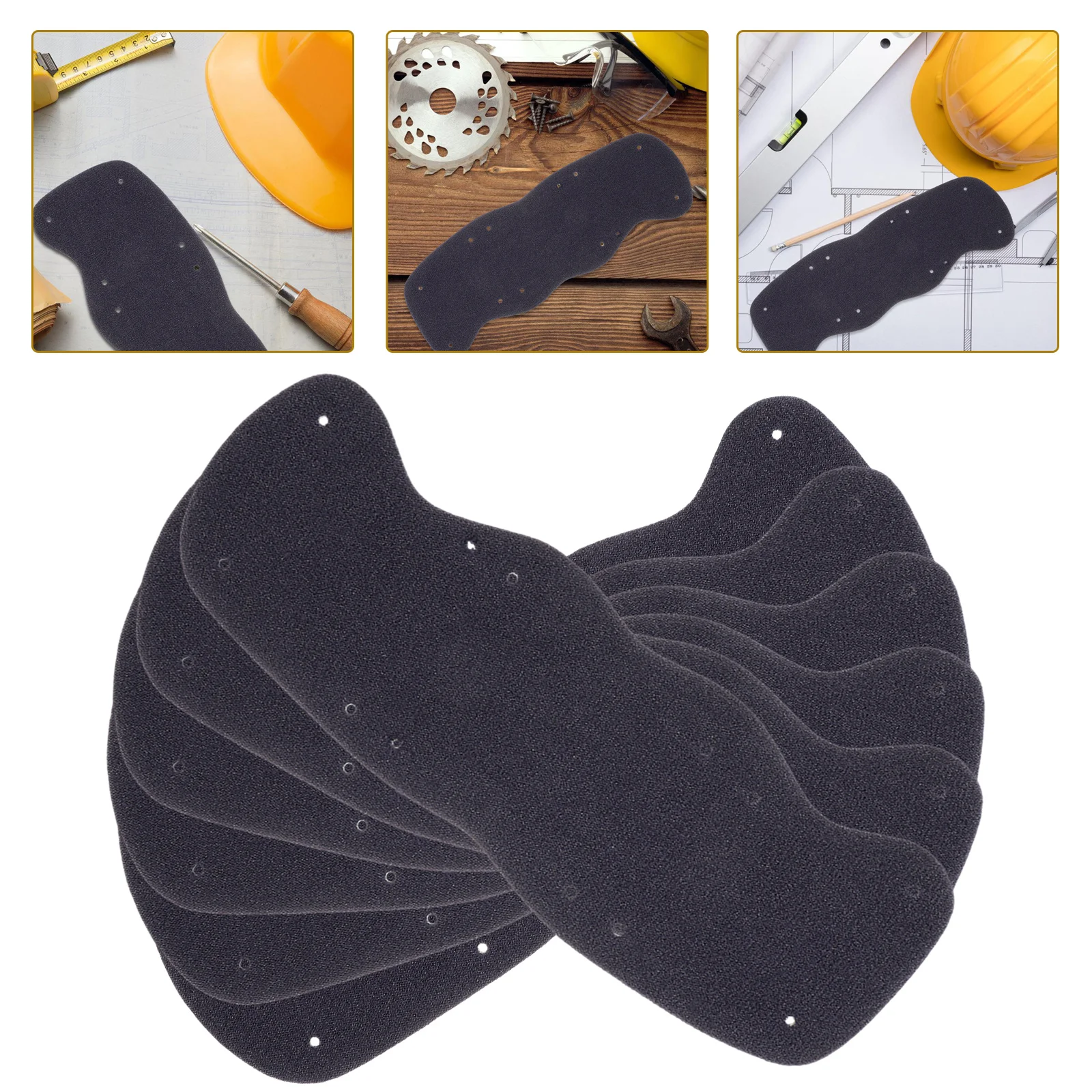 

6 Pcs Sweatband Hard Hat Safety Accessories Worker Hardhat Sweatbands Liner