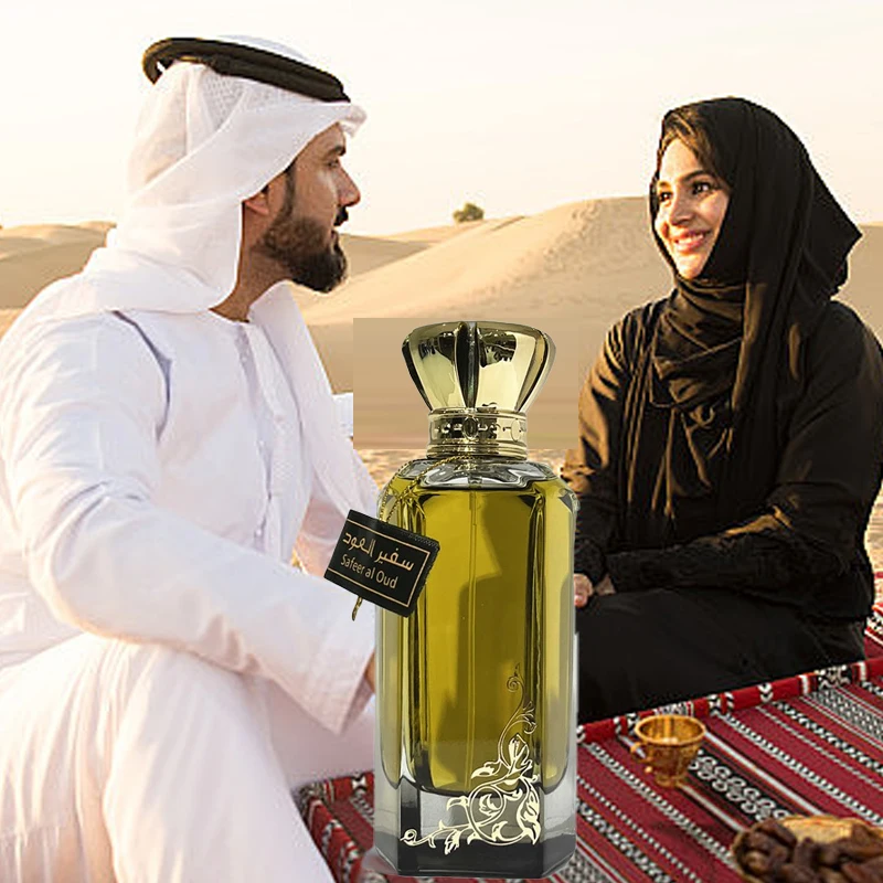 100ml High Quality Original Mens Arabian Perfume Dubai Middle Eastern Long Lasting Fragrance Scent Attract Women Arabia Parfum