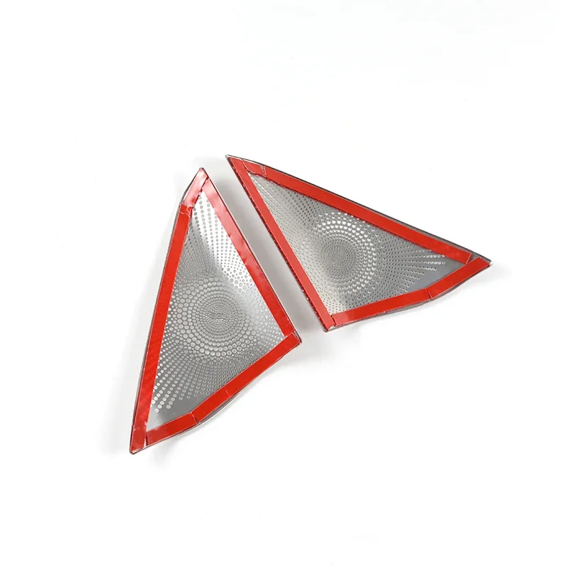 For Mercedes Benz E Class W212 E200 260 180 300 2009-2015 Car Door Window A Pillar Tweeter Audio Triangle Speaker Cover Stickers