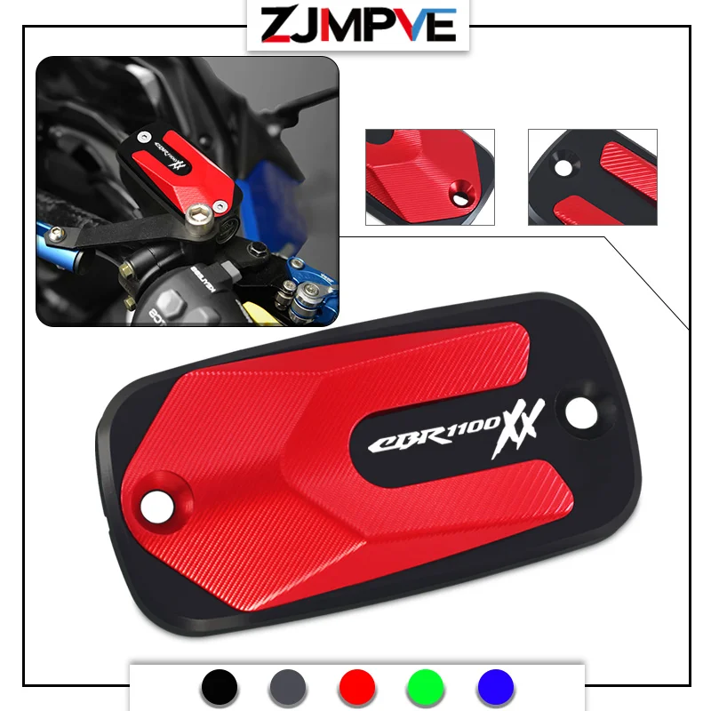 

For HONDA CBR1100XX CBR 1100XX 1999-2006 Motorcycle CNC Front Brake Clutch Master Cylinder Fluid Reservoir Cover Cap Accessories