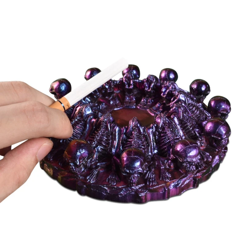

N58F Skull Ashtray Silicone Mold Resin Epoxy Silicone Mold Jewelry Casting for Men
