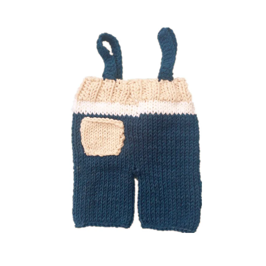 Newborn Photography Baby Boy Photography Newborn Handmade Clothing European and American Style Brand New Baby Knitted Clothes