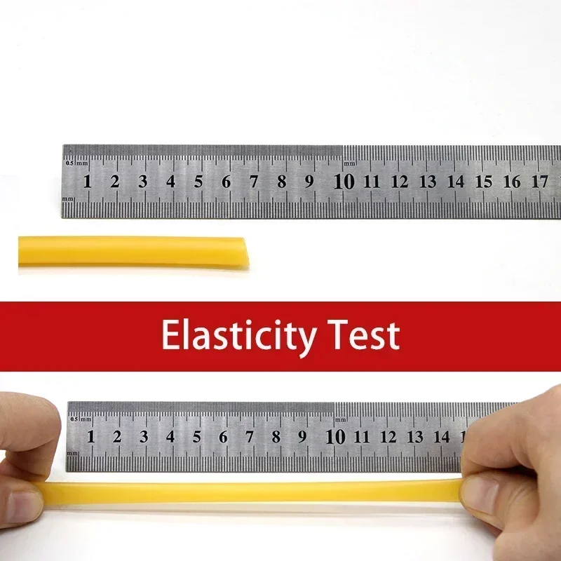 Nature Latex rubber hose Color IDxOD 1.6~10mm High Resilient Surgical Medical Tube Slingshot Catapult Elastic Band