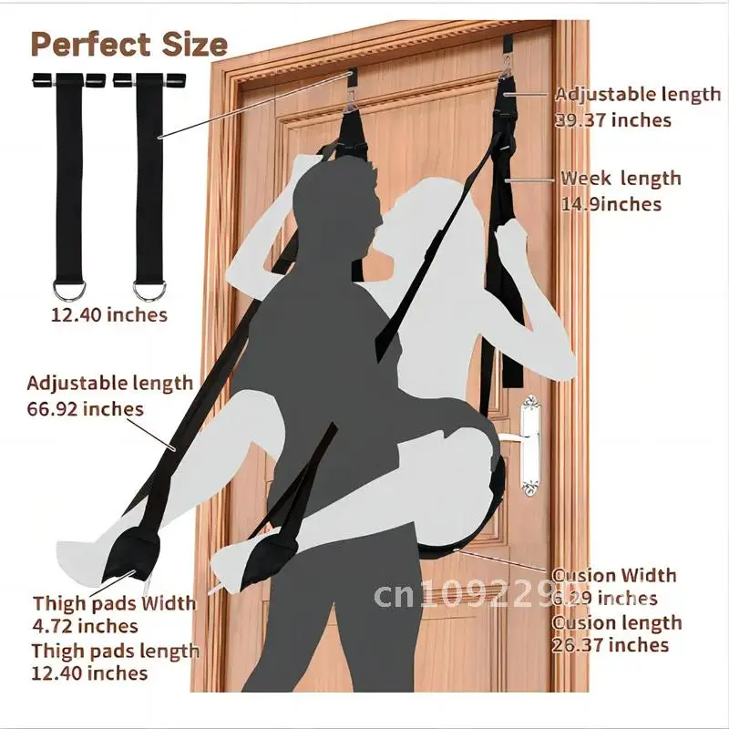 Bondage Toys for Couples Erotic Product Sex Swing Soft Sex BDSM Furniture Chairs Door Fetish Adult Hanging Games Swings Love