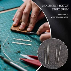 10Pcs Movement Watch Steel Stem Crown Kit Watch Of Parts NH35 NH36 NH38 NH39 Movement Watch Stem Spare Parts