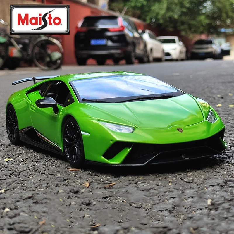 

Maisto 1:18 Lamborghini Huracan Performante Alloy Sports Car Model Diecasts Metal Racing Car Model Simulation Childrens Toy Gift